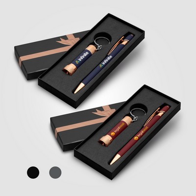 Ellipse & Chroma Softy Rose Gold Classic Window Gift Set - Full-Color Inkjet