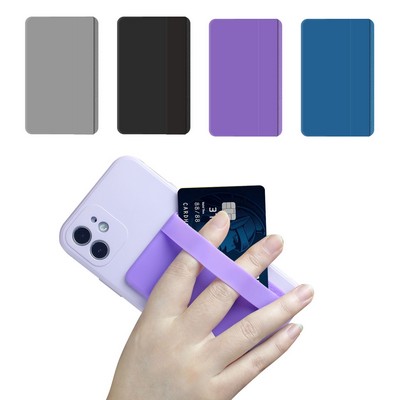 Mobile phone credit card holder