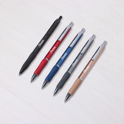 Sharpie S-Gel Pen Metal Barrel .07mm Point With Clip Black or Blue Inks USA MADE