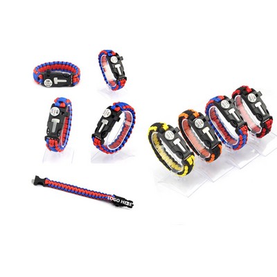 SOS Outdoor Survival Bracelet