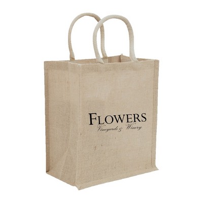 6-Bottle Jute Tote
