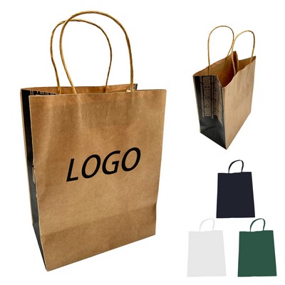 Kraft Paper Shopper Tote Bag