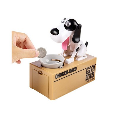Dog Coin Bank, Dog Can Sound Shake Heads Tail Ears Rotating