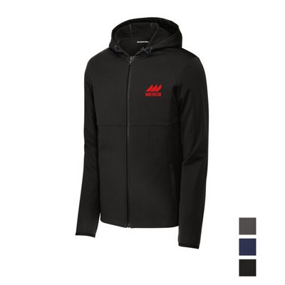 Sport-Tek Hooded Soft Shell Embroidered Jacket