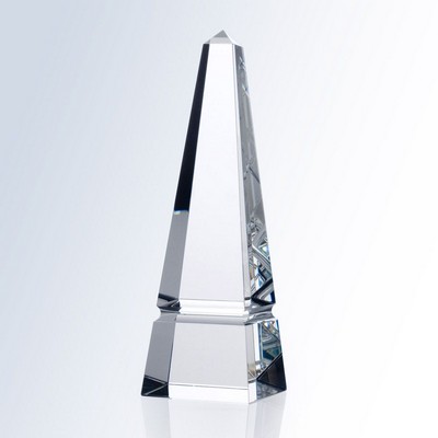 Groove Obelisk Award (12"X 2 1/2"X 2 1/2")