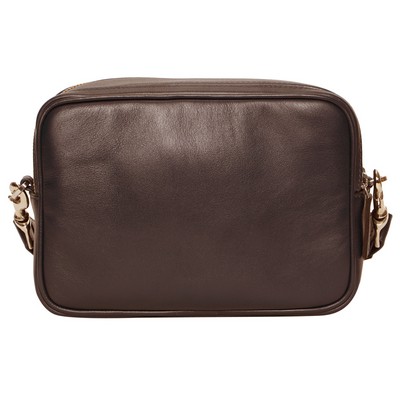 Ashlin® Designer Mira Espresso Brown Compact Camera Bag