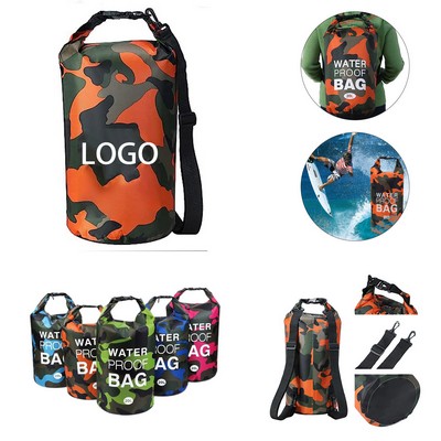 10L Heavy Duty PVC Dry Bag for Camping, Hiking, and Backpacking