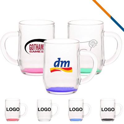 Libbey Uster Glass Mugs - 10 OZ.