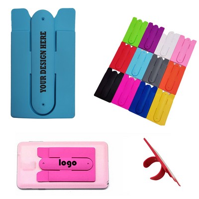 Mobile Phone Card Holder With Stand