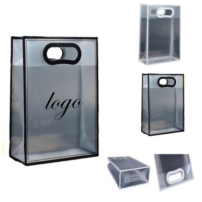 Transparent Frosted Tote Bag