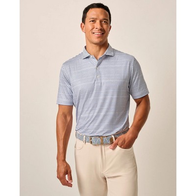 Johnnie-O Men's Prep-Formance Warwick Striped Jersey Polo