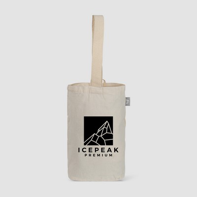 Tango - Dual-Bottle Wine Tote Bag - 8 oz. Recycled Cotton Blend - Silkscreen