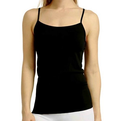 Women's Camisoles - Black, Poly, One Size Fits Most (Case of 24)