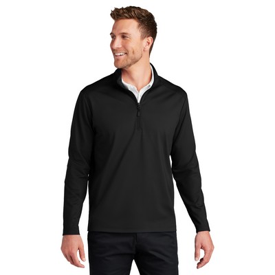 Port Authority® C-FREE® Double Knit 1/4-Zip