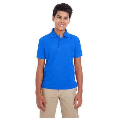CORE365 Youth Origin Performance Piqué Polo