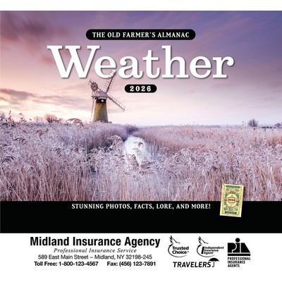 The Old Farmer's Almanac® Weather Watcher's: 2026 Stapled