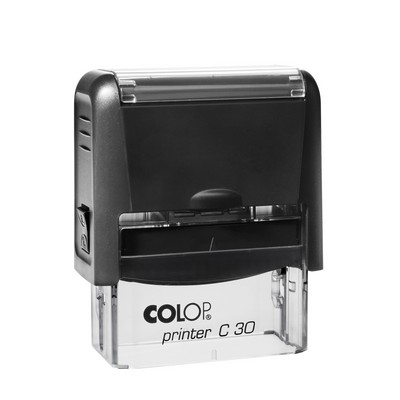COLOP PrinterC30 Compact Self-Inking Rubber Stamp (3/4" x 1 7/8")