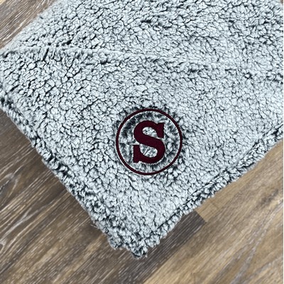 Plush Frosted Sherpa Blanket