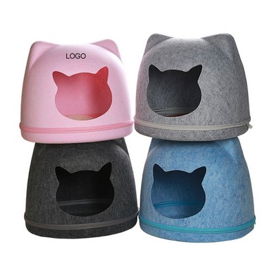 Felt Cat Cave