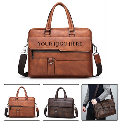 Travel Leather Briefcase