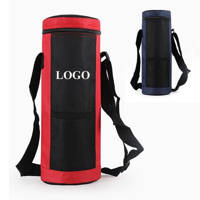 Oxford Tumbler Carrier Insulated Cooler Bag Cup Sleeve