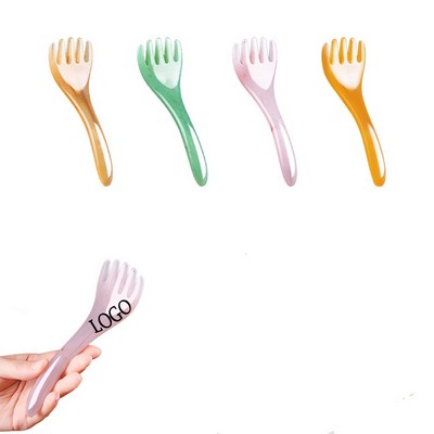 Handheld Resin Scalp Massager for Hair Health