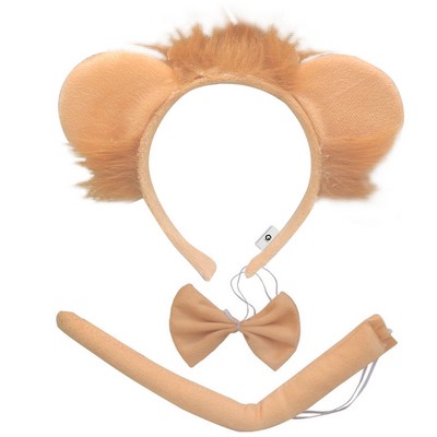 Lion Costume Headband Set