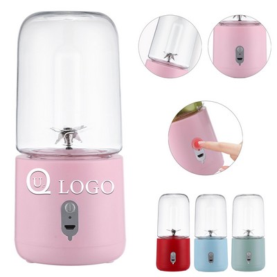 Two-Blade Glass Portable Mini Fruits Blender