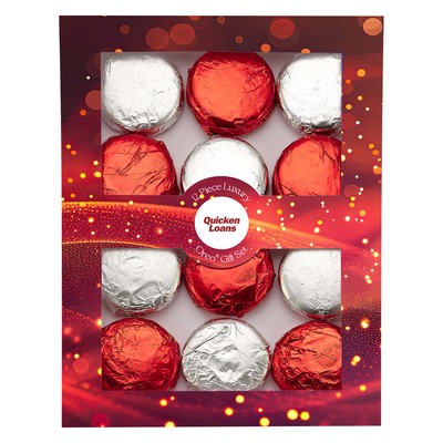 Luxury Chocolate Oreo® Gift Sets - 12 Piece - Foil Wrapped Oreos®