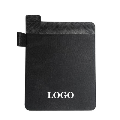 Spandex & Leather Pouch