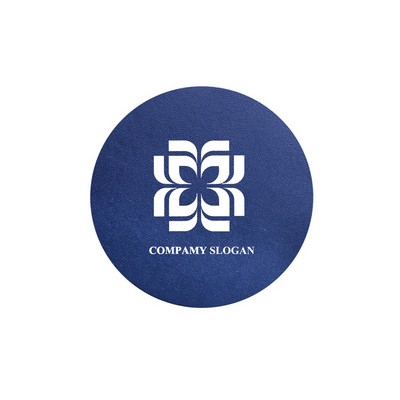 Round Leather Non-slip Coaster Insulation Mat
