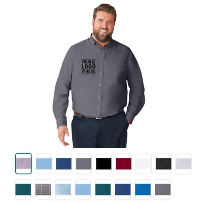 Men's Big & Tall Wrinkle Free Long Sleeve Dress Shirt