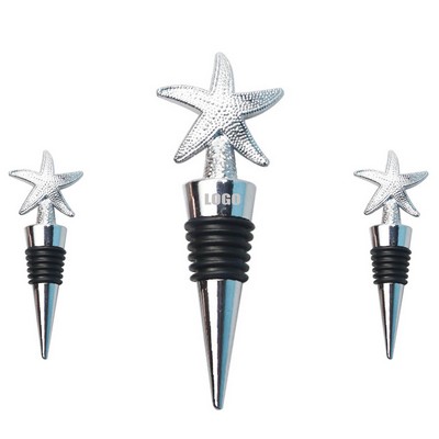 Starfish Shaped Wine Cork Bottle Stopper