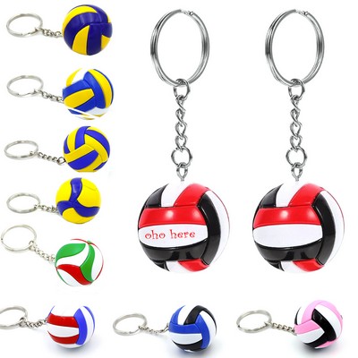 Volleyball Keychain