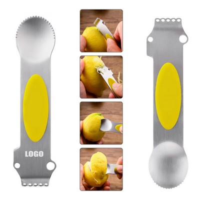 2 In 1 Stainless Steel Peeler And Spoon