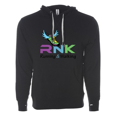 Independent Trading Co. Unisex Heather French Terry Hooded Pullover