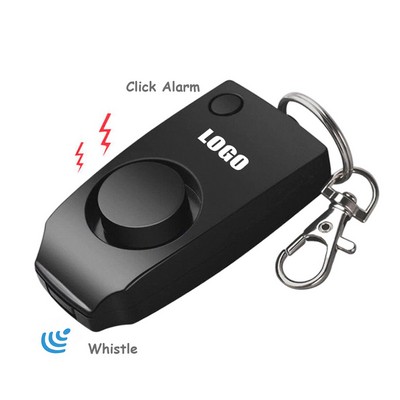 Personal Safety Alarm Keychain w/Whistle