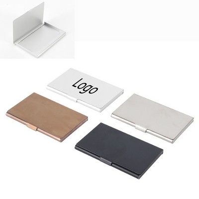 Stainless Steel Business Card Holder, Slim and Portable