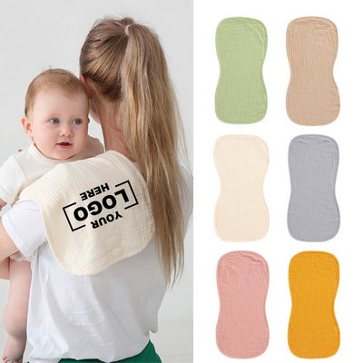 Terry Cotton Baby Burp Cloths Dual Layer