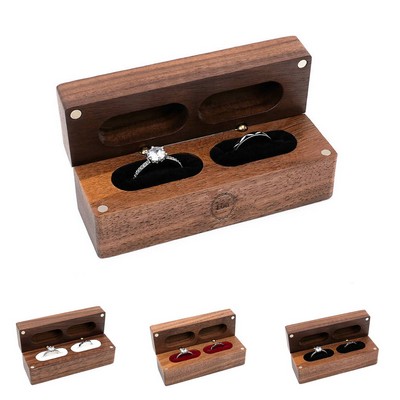 Wood Ring Storage Box