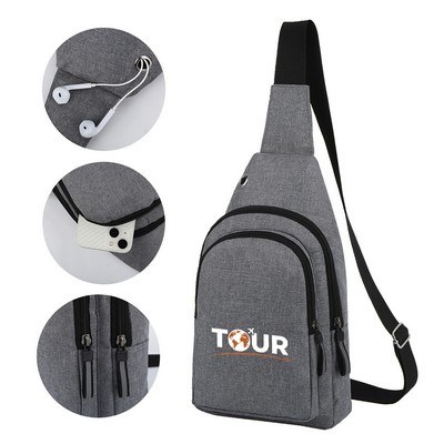 Portable Crossbody Sling Backpack