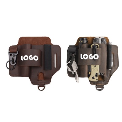 Portable Multi-functional Leather Tool Pack