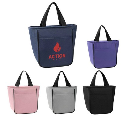 Zipper Insulated Lunch Tote Bags