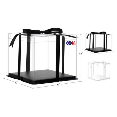 Tall Cake Boxes Clear cake Box