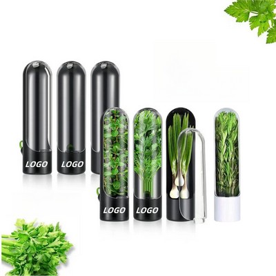 Refrigerator Herbs Keep Fresh Vegetable Storage