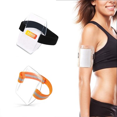 High Visibility PVC ID Badge Holder with Adjustable Strap