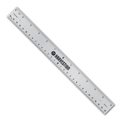 12" Aluminum Ruler with Center Finding Scales