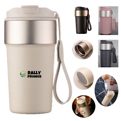16OZ Portable Coffee Mug Water Bottles Thermos