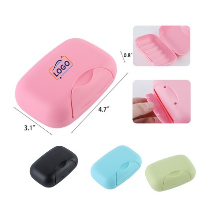 Portable Waterproof Soap Box with Lid