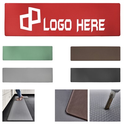 Pu Leather Kitchen Rugs And Mats Set